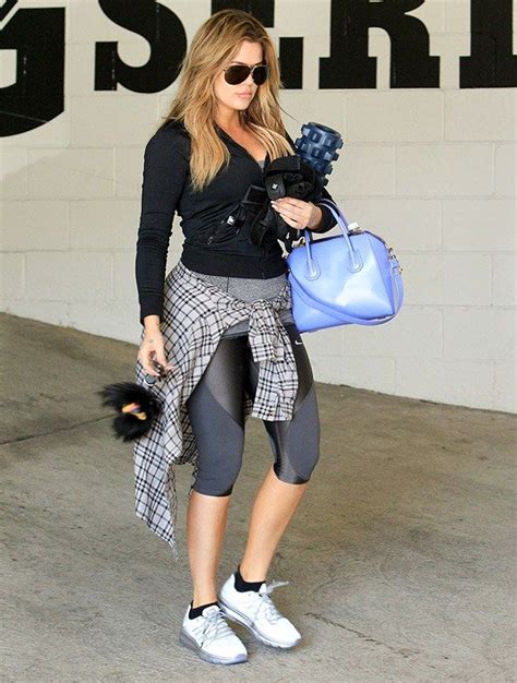 The Fanciest Part Of Khloé Kardashian's Gym Look Is 